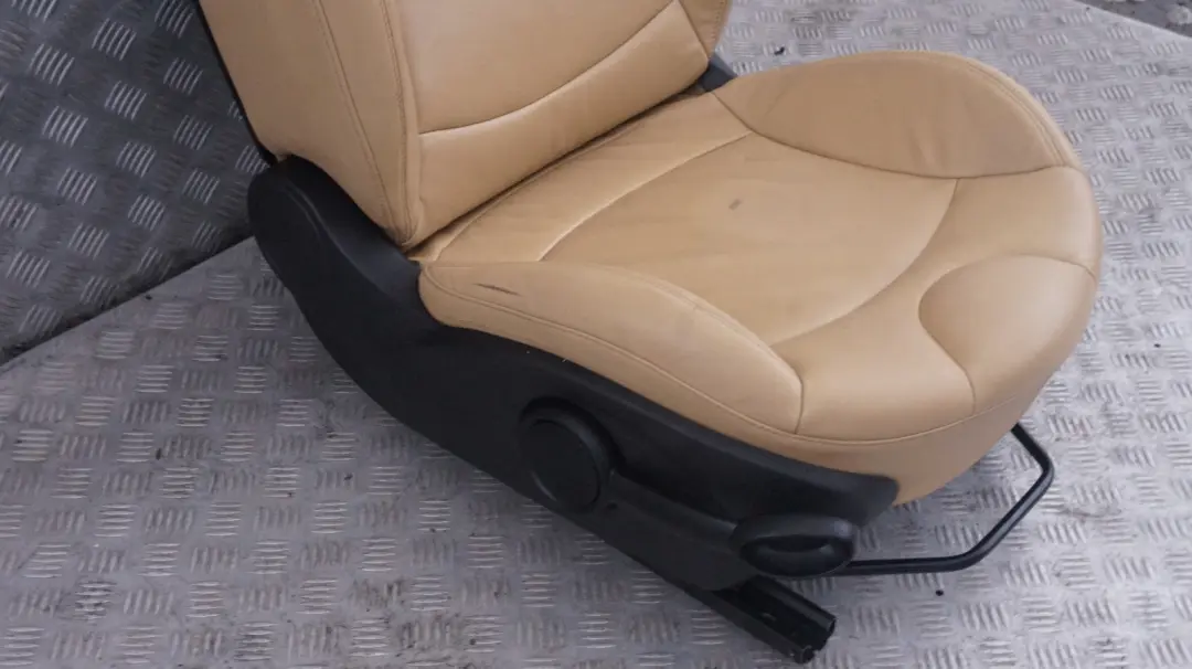 Mini Cooper R55 R56 R57 Sport Leather Beige Front Right O/S Seat Driver Side - SKU 7229570-1 - Part number 7229570