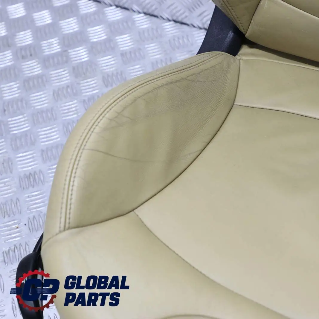 Heated Sport Leather Beige Front Right O/S Seat to Mini Cooper One R55 R56 R57 with Part number 7229570 Mini Cooper One R55 R56 R57 Heated Sport Leather Beige Front Right O/S Seat - SKU 7229570 - Part number 7229570