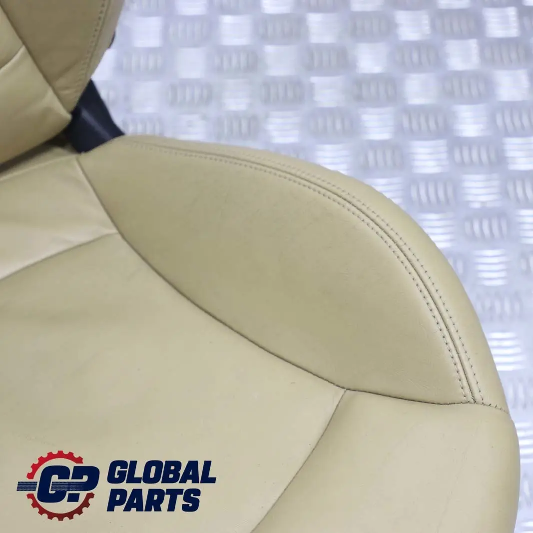 Heated Sport Leather Beige Front Right O/S Seat to Mini Cooper One R55 R56 R57 with Part number 7229570 Mini Cooper One R55 R56 R57 Heated Sport Leather Beige Front Right O/S Seat - SKU 7229570 - Part number 7229570