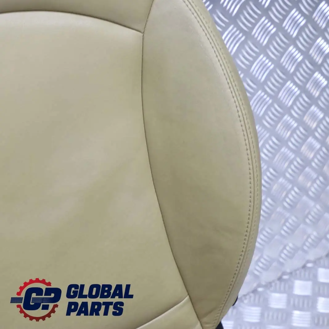 Heated Sport Leather Beige Front Right O/S Seat to Mini Cooper One R55 R56 R57 with Part number 7229570 Mini Cooper One R55 R56 R57 Heated Sport Leather Beige Front Right O/S Seat - SKU 7229570 - Part number 7229570