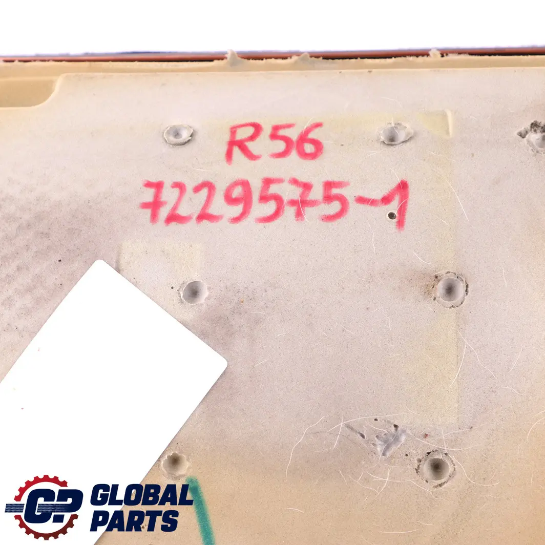 BMW Mini Cooper R56 Rear Seat Sofa Couch Leather Tuscan Beige - SKU 7229575 - Part number 7229575