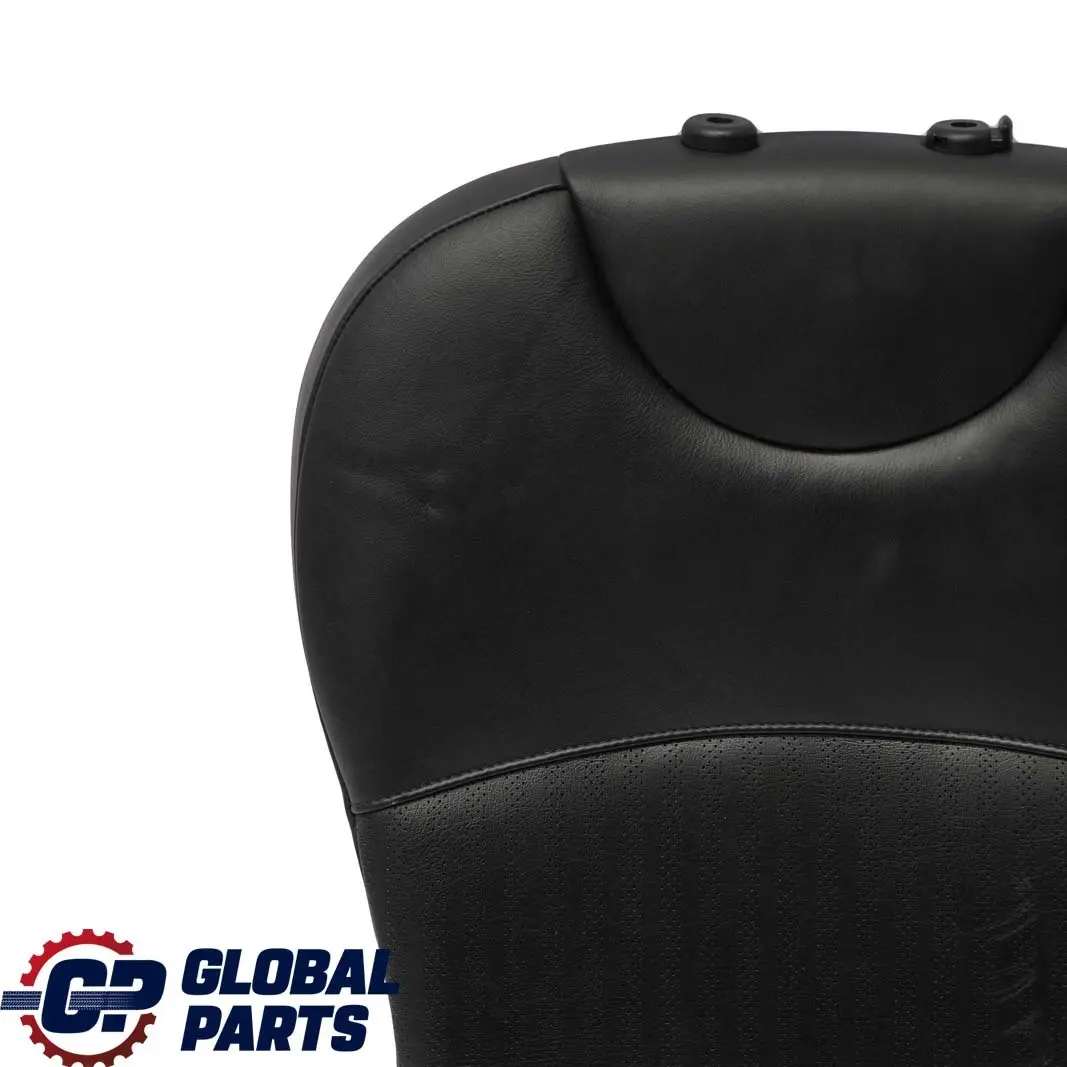 Right O/S Seat Backrest Black Leather Punch to Mini Cooper One R56 Rear with Part number 7229620 Mini Cooper One R56 Rear Right O/S Seat Backrest Black Leather Punch - SKU 7229620-1 - Part number 7229620