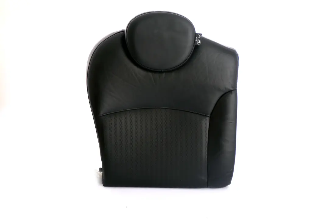 BMW MINI COOPER R55 R56 Sitz hinten Beifahrer rechts Rückenlehne Leder Schwarz - SKU 7229620 - Teilenummer 7229620