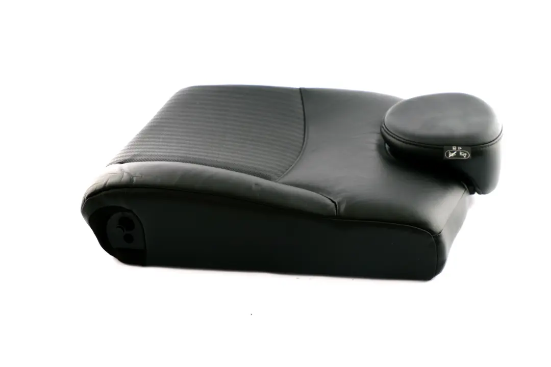 BMW MINI COOPER R55 R56 Sitz hinten Beifahrer rechts Rückenlehne Leder Schwarz - SKU 7229620 - Teilenummer 7229620