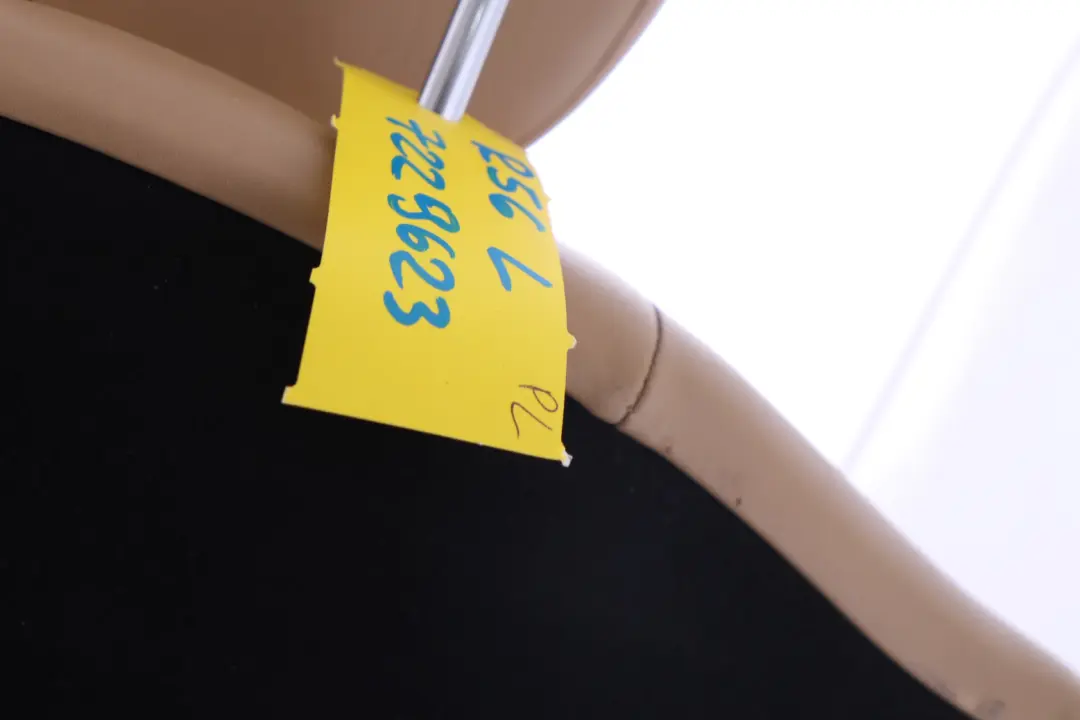 Left N/S Seat Backrest Leather Beige to BMW MINI Cooper R55 R56 Rear with Part number 7229623 BMW MINI Cooper R55 R56 Rear Left N/S Seat Backrest Leather Beige - SKU 7229623 - Part number 7229623