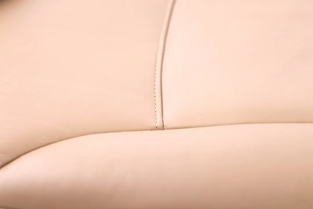 Mini Cooper R55 R56 Posteriore Sinistro N/S Seat Schienale Pelle Beige - SKU 7229623 - Numero di parte 7229623