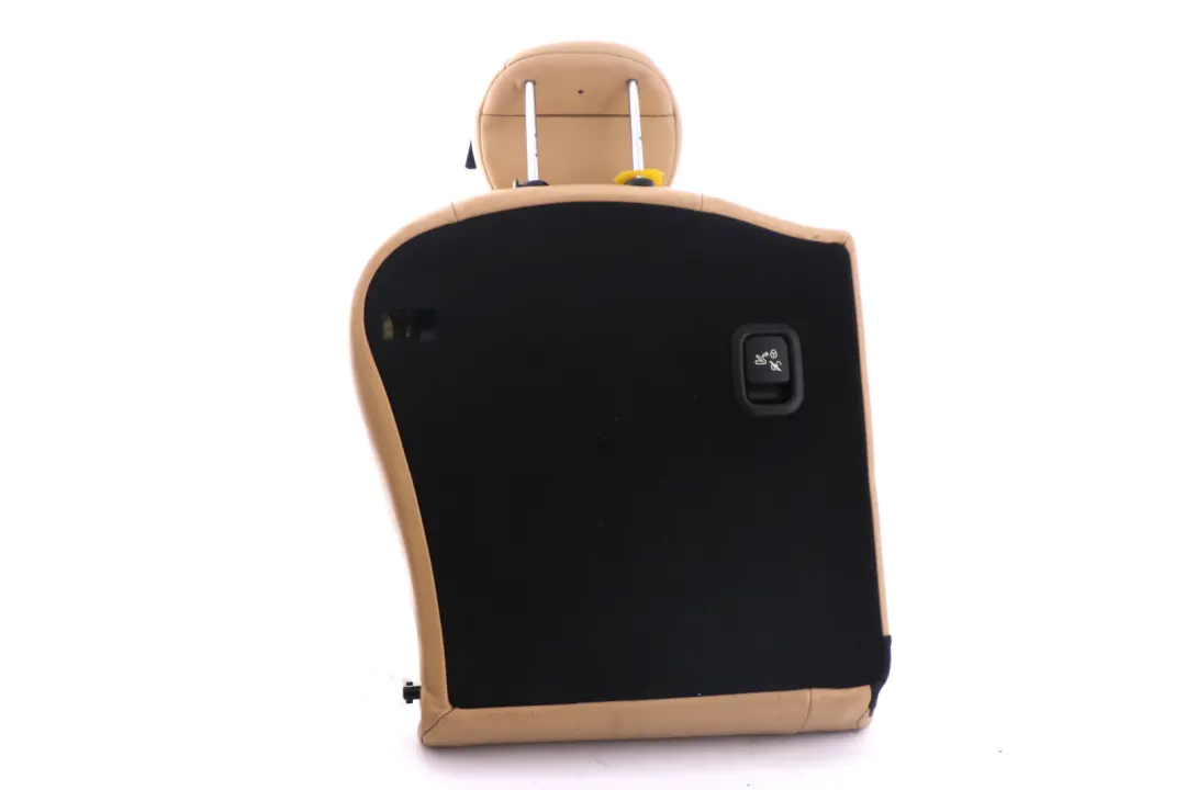 Posteriore Sinistro N/S Seat Schienale Pelle Beige per Mini Cooper R55 R56 con numero di parte 7229623 Mini Cooper R55 R56 Posteriore Sinistro N/S Seat Schienale Pelle Beige - SKU 7229623 - Numero di parte 7229623