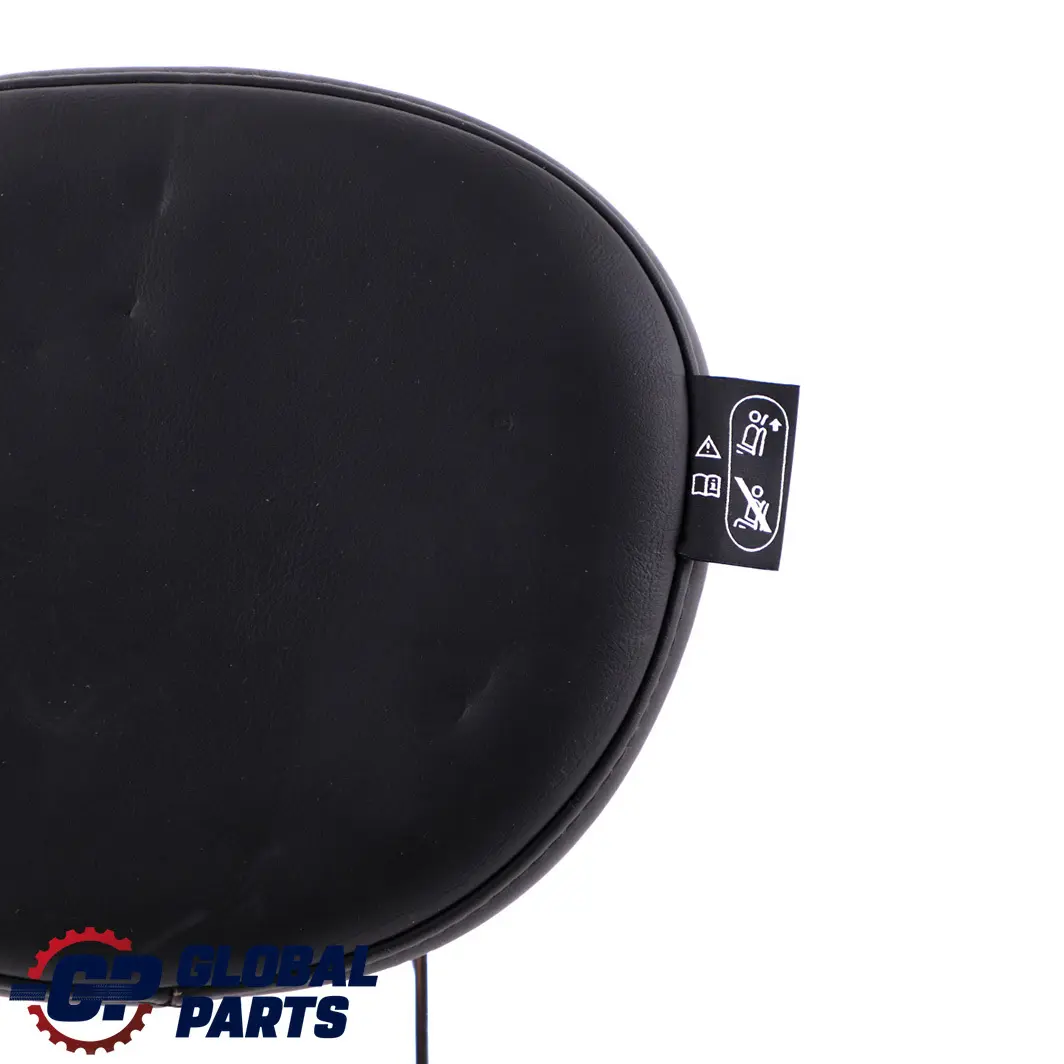 Left Right N/O/S Black Leather Headrest to BMW Mini Cooper R55 R56 1 Rear Seat with Part number 7229643 BMW Mini Cooper R55 R56 1 Rear Seat Left Right N/O/S Black Leather Headrest - SKU 7229643-1 - Part number 7229643
