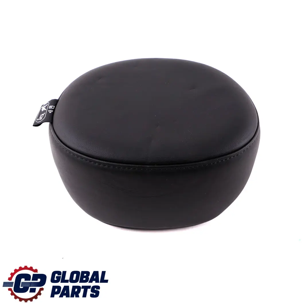 Left Right N/O/S Black Leather Headrest to BMW Mini Cooper R55 R56 1 Rear Seat with Part number 7229643 BMW Mini Cooper R55 R56 1 Rear Seat Left Right N/O/S Black Leather Headrest - SKU 7229643-1 - Part number 7229643