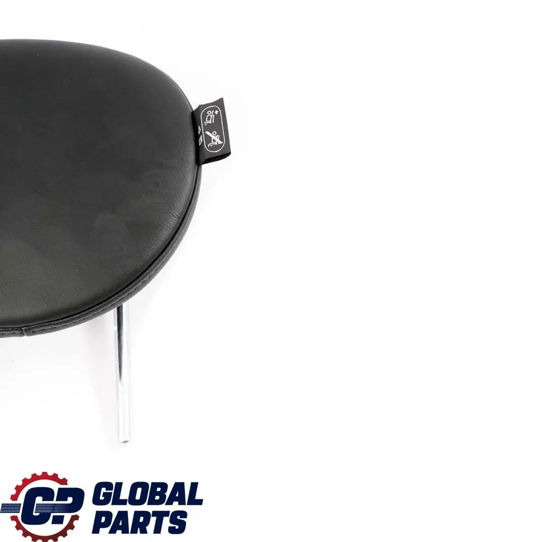 Mini Cooper R55 R56 Asiento trasero izquierdo derecho Negro Reposacabezas cuero - SKU 7229643 - Número de pieza 7229643