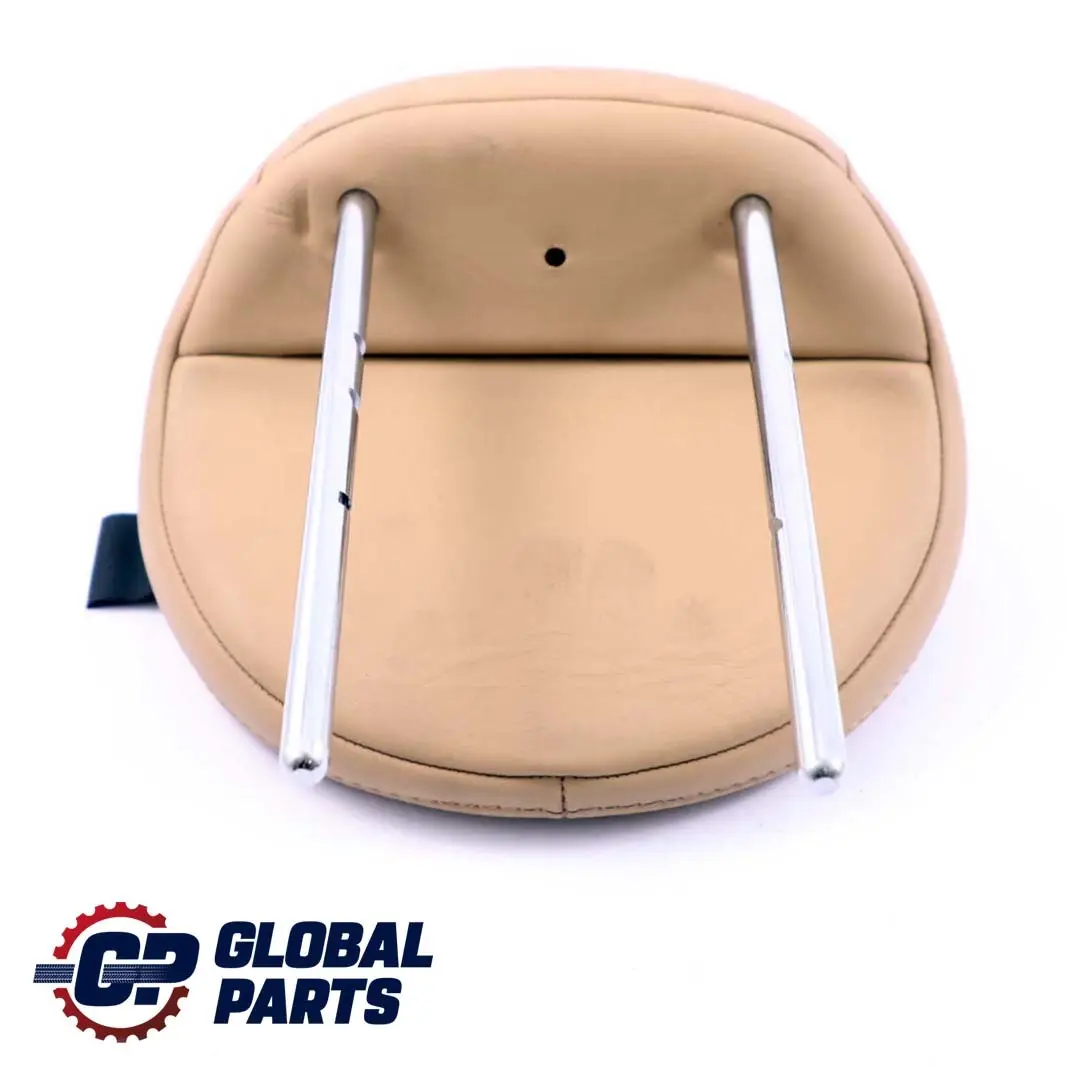 Left Right N/O/S Beige Leather Headrest to BMW Mini Cooper R55 R56 Rear Seat with Part number 7270465 BMW Mini Cooper R55 R56 Rear Seat Left Right N/O/S Beige Leather Headrest - SKU 7229651 - Part number 7270465