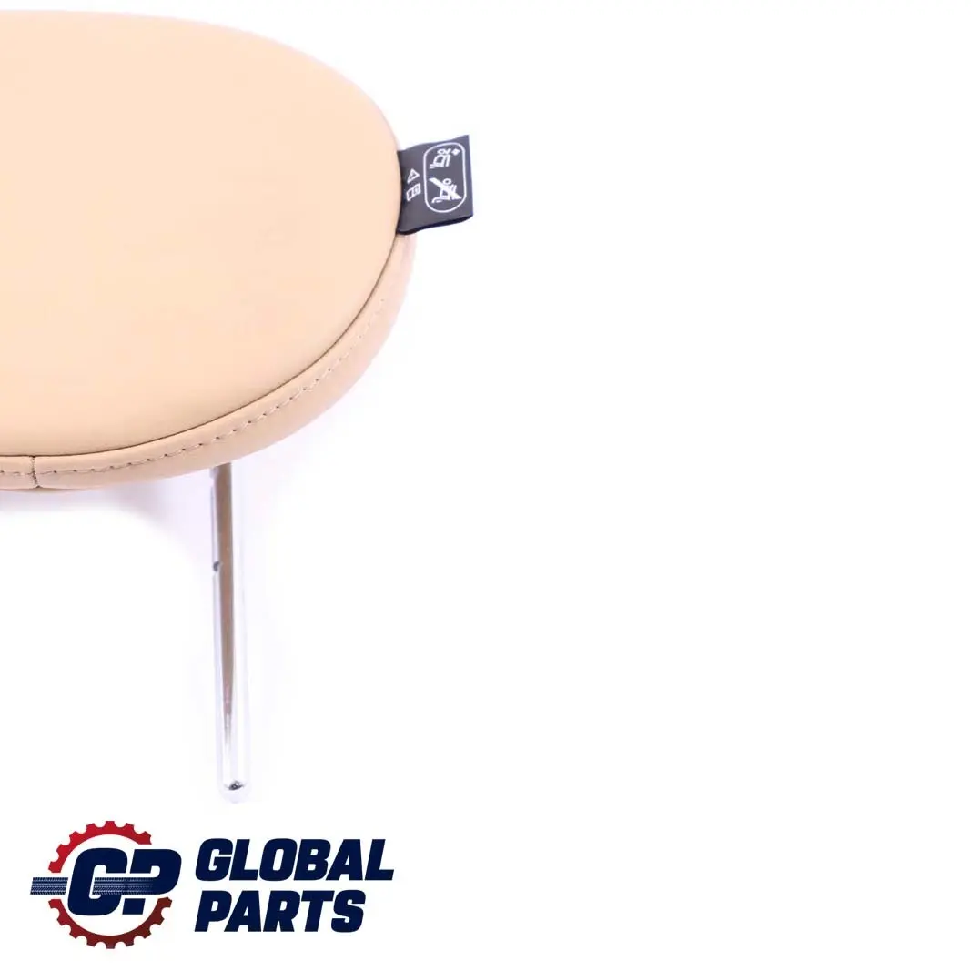 BMW Mini Cooper R55 R56 Rear Seat Left Right N/O/S Beige Leather Headrest - SKU 7229651 - Part number 7270465