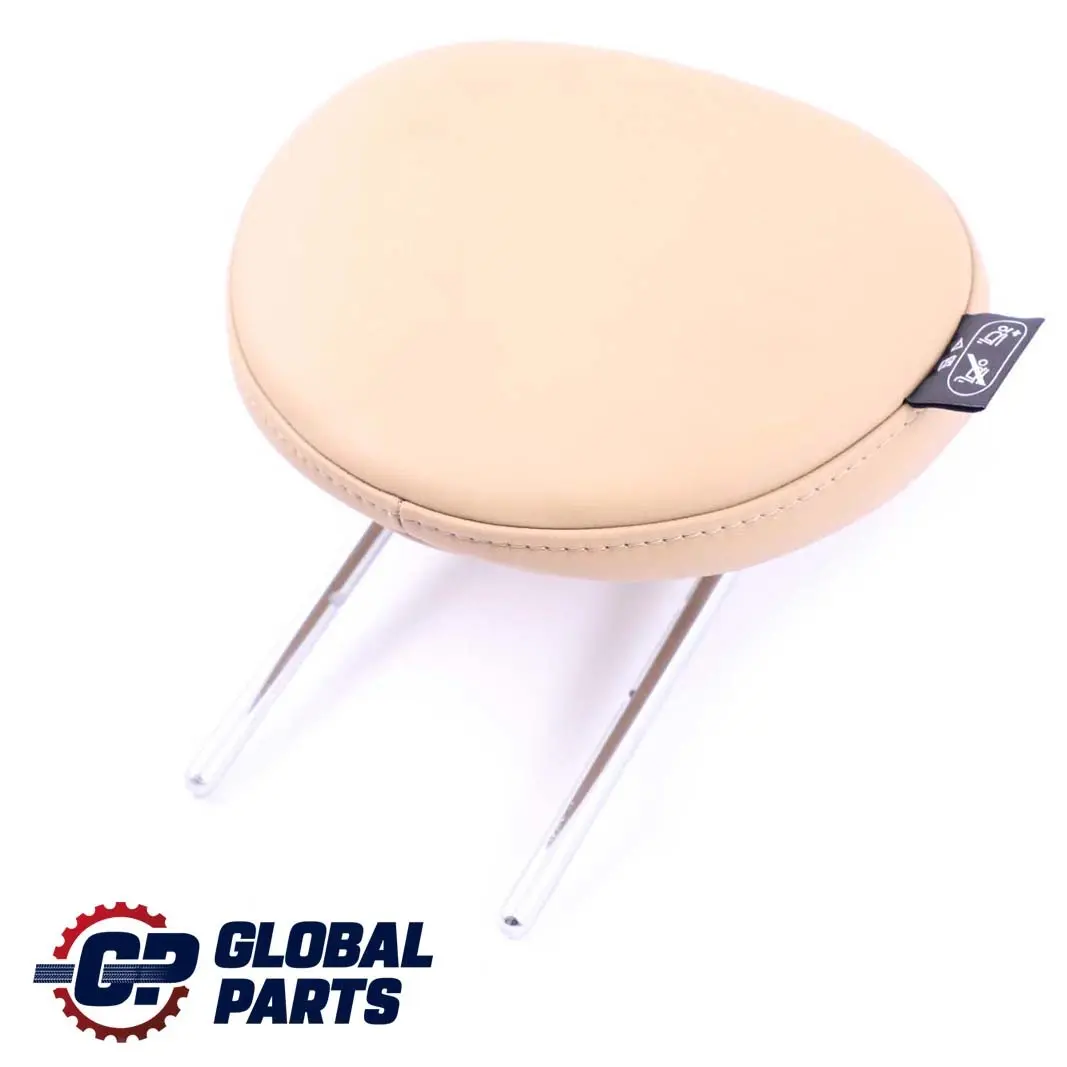 BMW Mini Cooper R55 R56 Rücksitz Links Rechts Kopfstütze Leder Beige - SKU 7229651 - Teilenummer 7270465