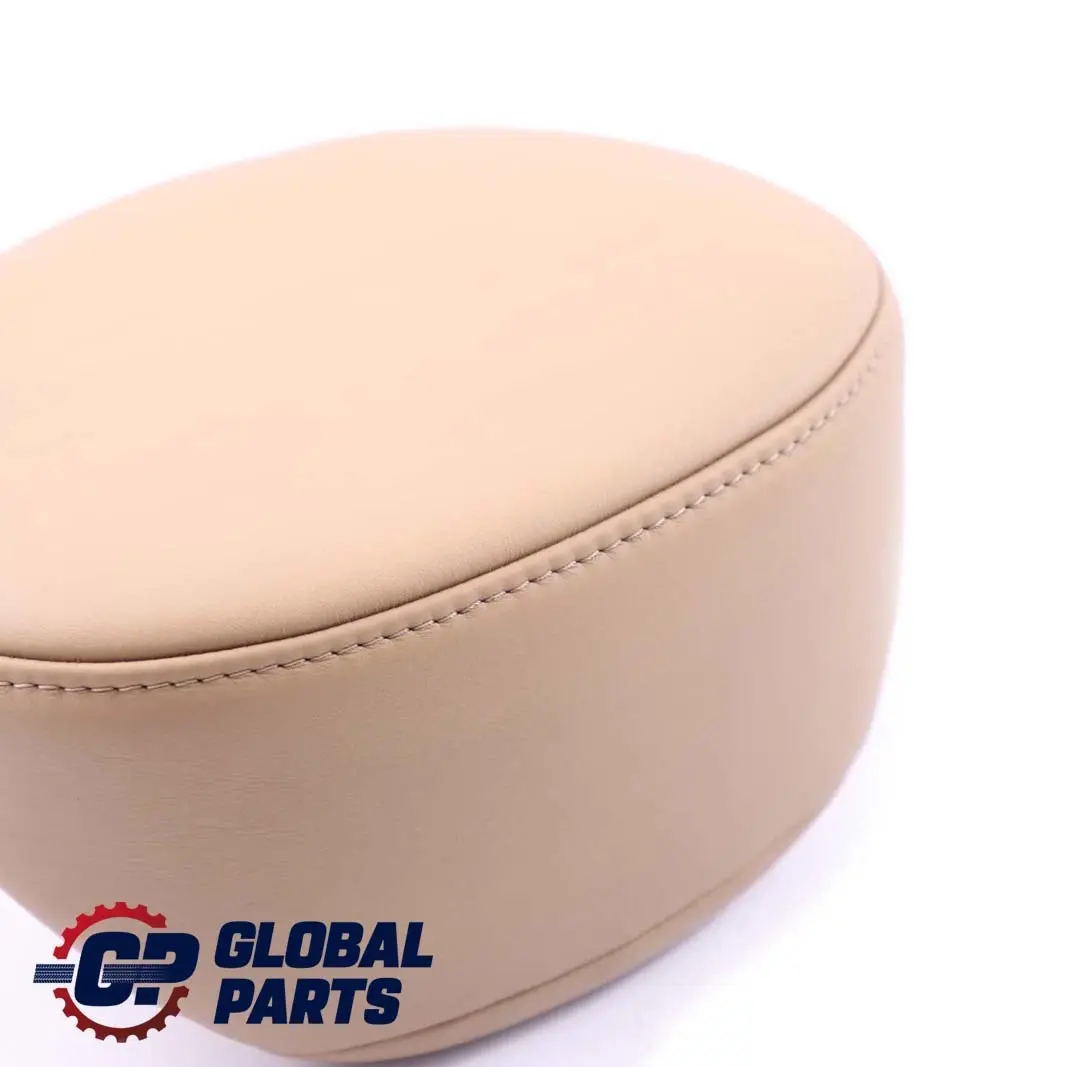 Left Right N/O/S Beige Leather Headrest to BMW Mini Cooper R55 R56 Rear Seat with Part number 7270465 BMW Mini Cooper R55 R56 Rear Seat Left Right N/O/S Beige Leather Headrest - SKU 7229651 - Part number 7270465