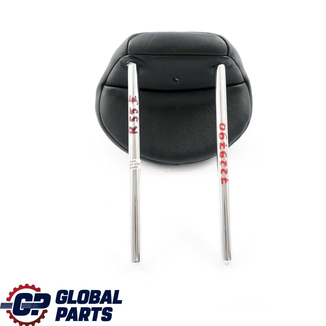 BMW Mini Clubman R55 Rear Seat Centre Middle Leather Headrest Black - SKU 7229790 - Part number 7229790