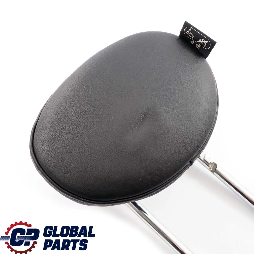 Centre Middle Leather Headrest Black to Mini Clubman R55 Rear Seat with Part number 7229790 Mini Clubman R55 Rear Seat Centre Middle Leather Headrest Black - SKU 7229790 - Part number 7229790