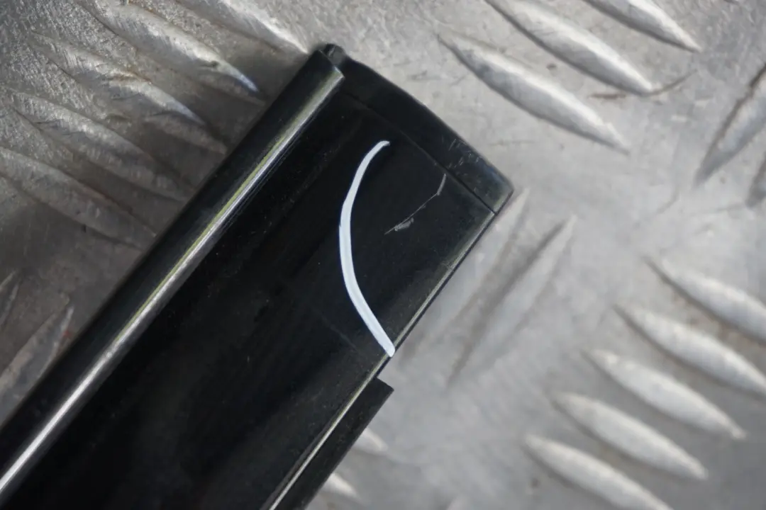 Right O/S Roof Moulding Gutter Railing Trim Black Sapphire to BMW X5 Series E70 with Part number 7230376 BMW X5 Series E70 Right O/S Roof Moulding Gutter Railing Trim Black Sapphire - SKU 7230376-BS - Part number 7230376