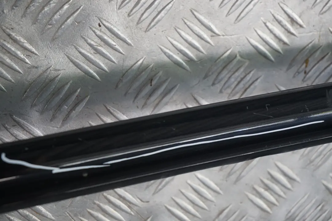 BMW X5 Series E70 Right O/S Roof Moulding Gutter Railing Trim Black Sapphire - SKU 7230376-BS - Part number 7230376