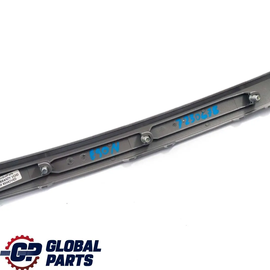 BMW E90 LCI Striscia Decorativa Argento Porta Anteriore Destra Satinsilver - SKU 7230678 - Numero di parte 8036080