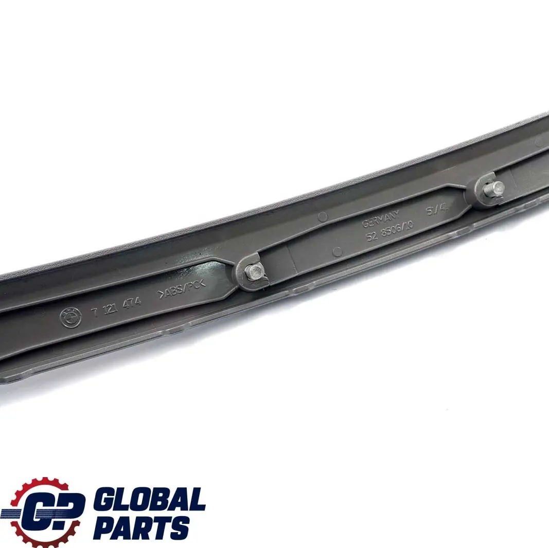 BMW 3 Series E90 LCI Silver Decor Strip Front Right Door Satinsilver 7121474 - SKU 7230678 - Part number 8036080