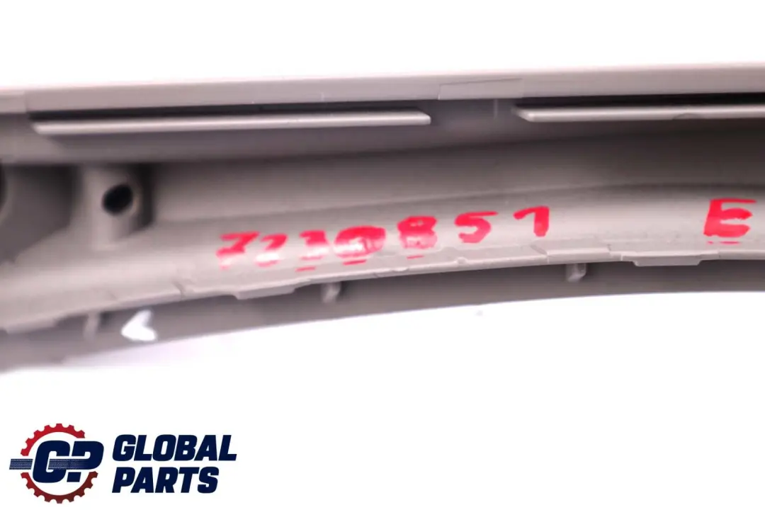 Carrier Support Door Panel Pull Handle Trim Left N/S Grey to BMW E90 E91 with Part number 7230851 BMW E90 E91 Carrier Support Door Panel Pull Handle Trim Left N/S Grey - SKU 7230851 - Part number 7230851