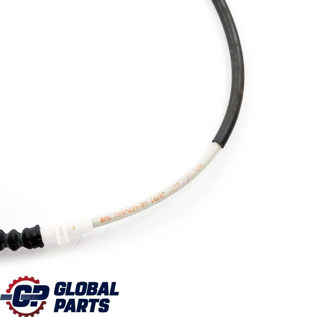BMW F10 F11 F01 F02 Handle BAR Porta Posteriore Dx Nero Carbone - SKU 7231930-CAR - Numero di parte 7297439