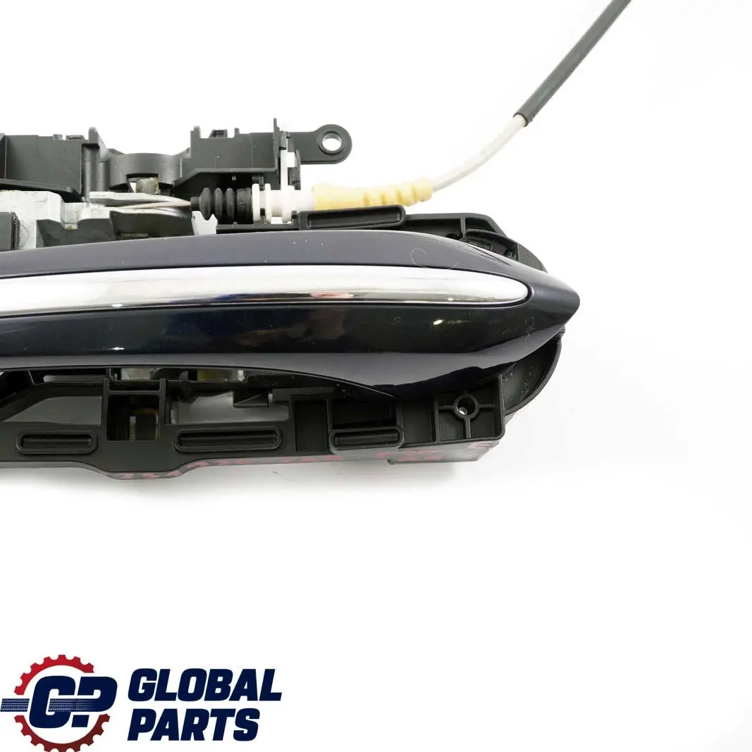 BMW 5 7 Series F10 F01 Outside Door Handle Rear Right O/S Carbonschwarz Black - SKU 7231930-CAR - Part number 7297439