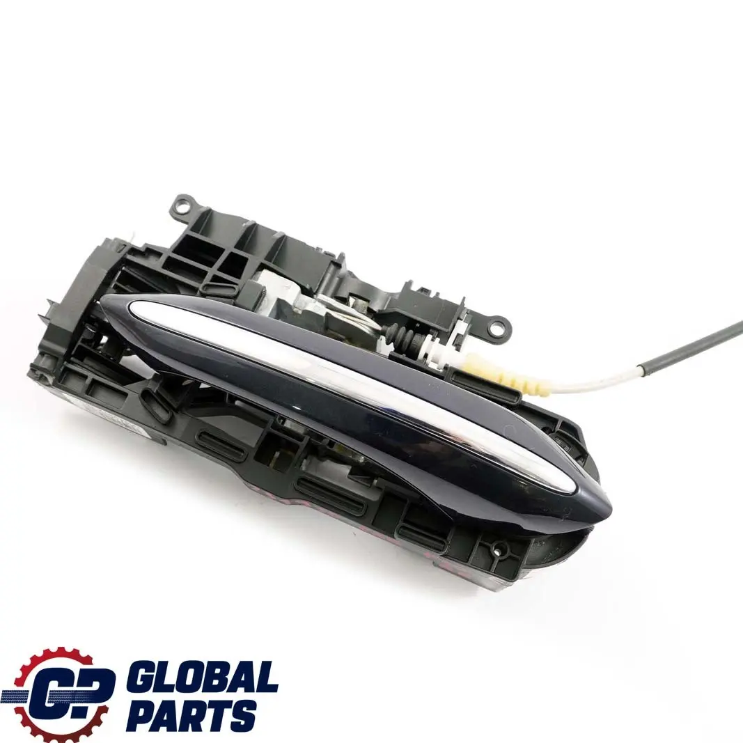 BMW 5 7 Series F10 F01 Outside Door Handle Rear Right O/S Carbonschwarz Black - SKU 7231930-CAR - Part number 7297439
