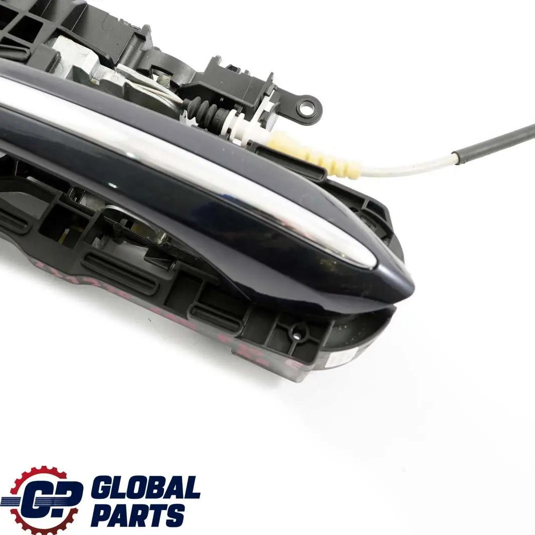 BMW 5 7 Series F10 F01 Outside Door Handle Rear Right O/S Carbonschwarz Black - SKU 7231930-CAR - Part number 7297439