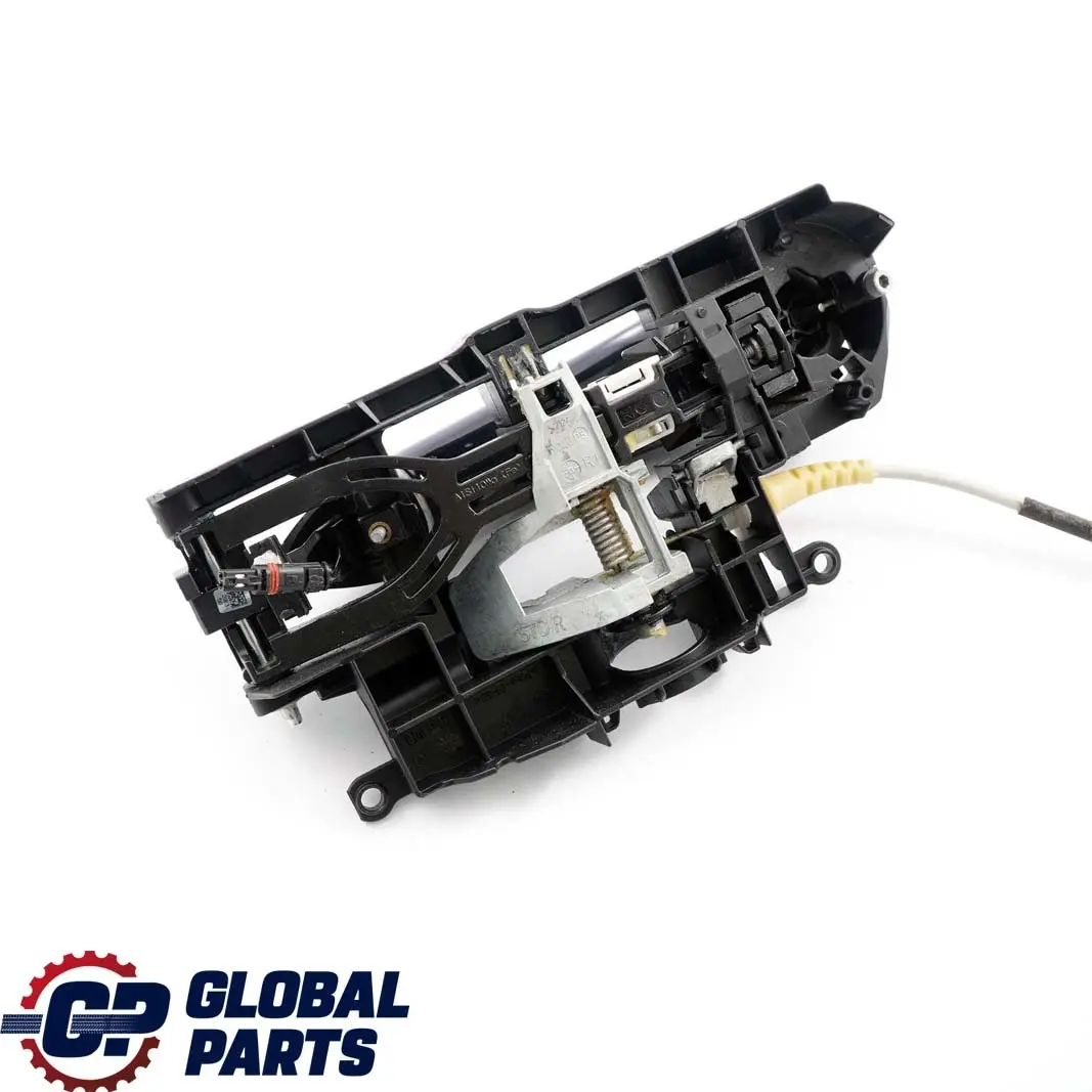 BMW 5 7 Series F10 F01 Outside Door Handle Rear Right O/S Carbonschwarz Black - SKU 7231930-CAR - Part number 7297439