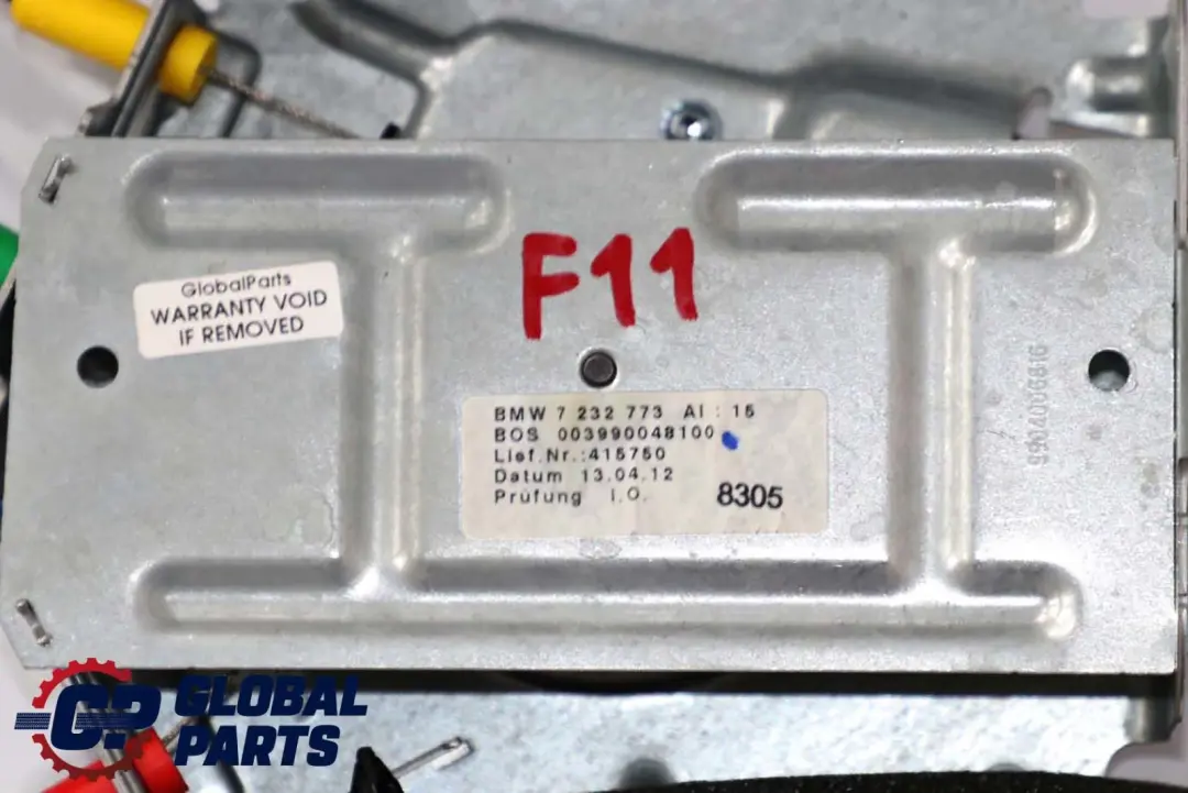 BMW F11 Portellone Sollevato Montante Motore Regolatore Elettrico - SKU 7232773 - Numero di parte 7232773