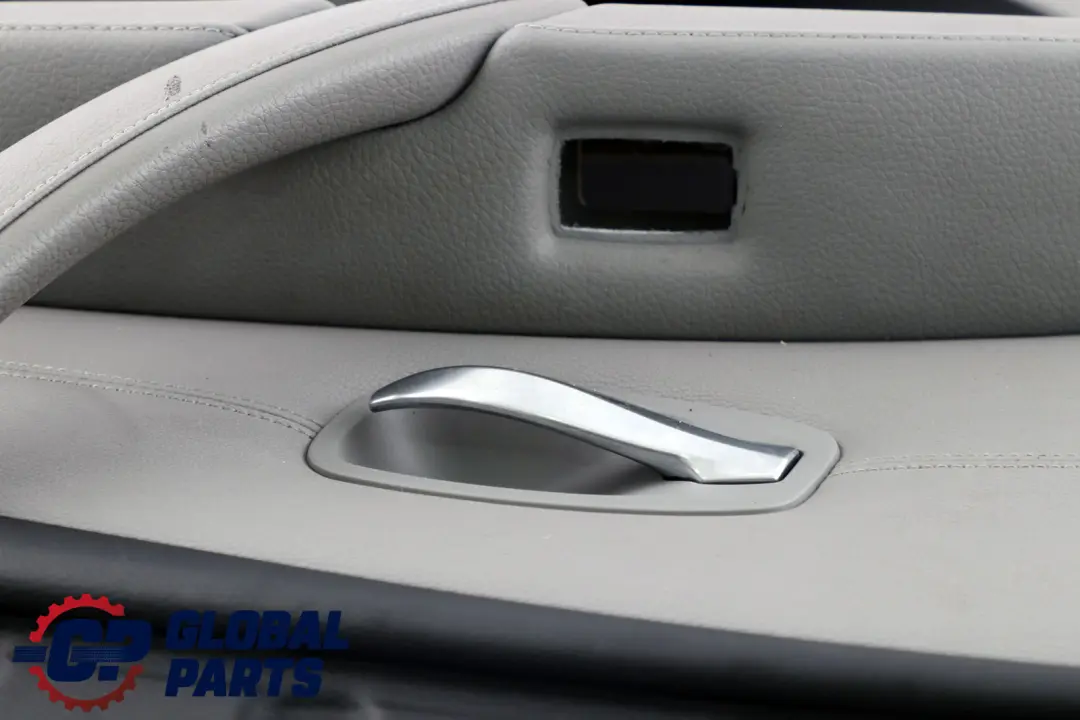 BMW E60 E61 LCI Posteriore Sinistro Porta Pannello Pelle Grigio - SKU 7233327 - Numero di parte 7233327