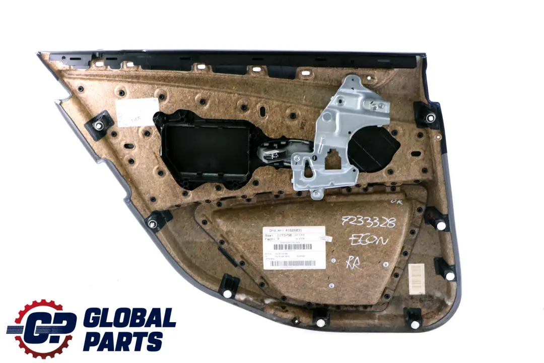 Reihe E60 E61 LCI Türverkleidung Hinten Rechts Leder Grau BMW 5 - SKU 7233328 - Teilenummer 7233328