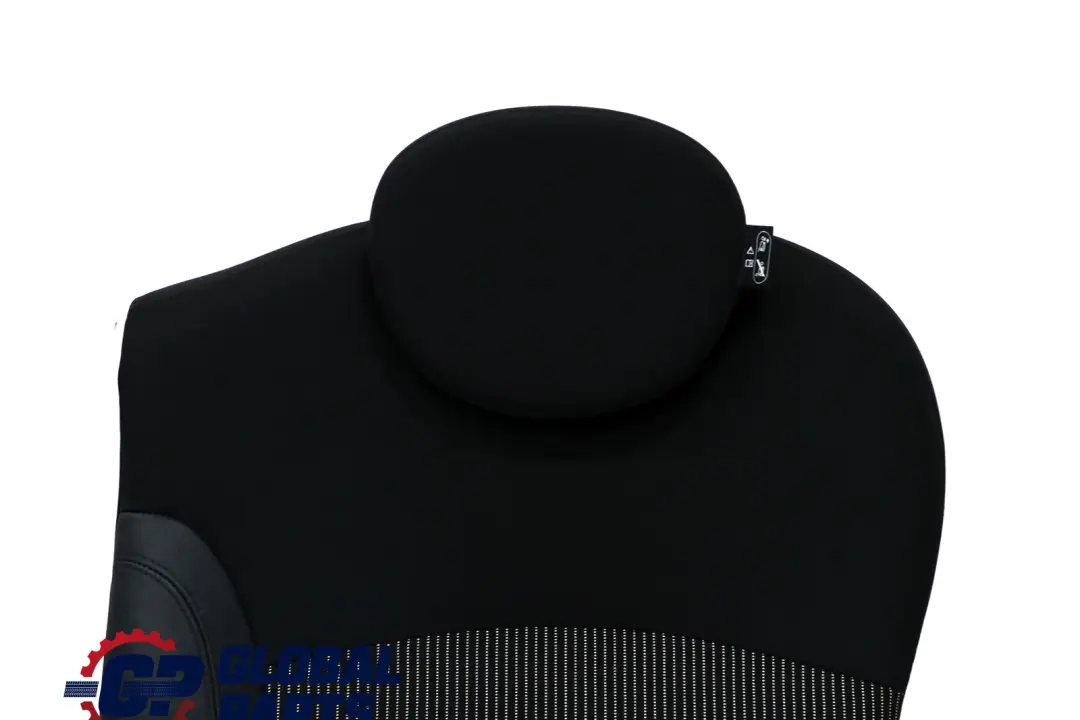 Mini Cooper R56 Rear Left N/S Seat Backrest Cloth / Leather Carbon Black - SKU 7233785 - Part number 7233785