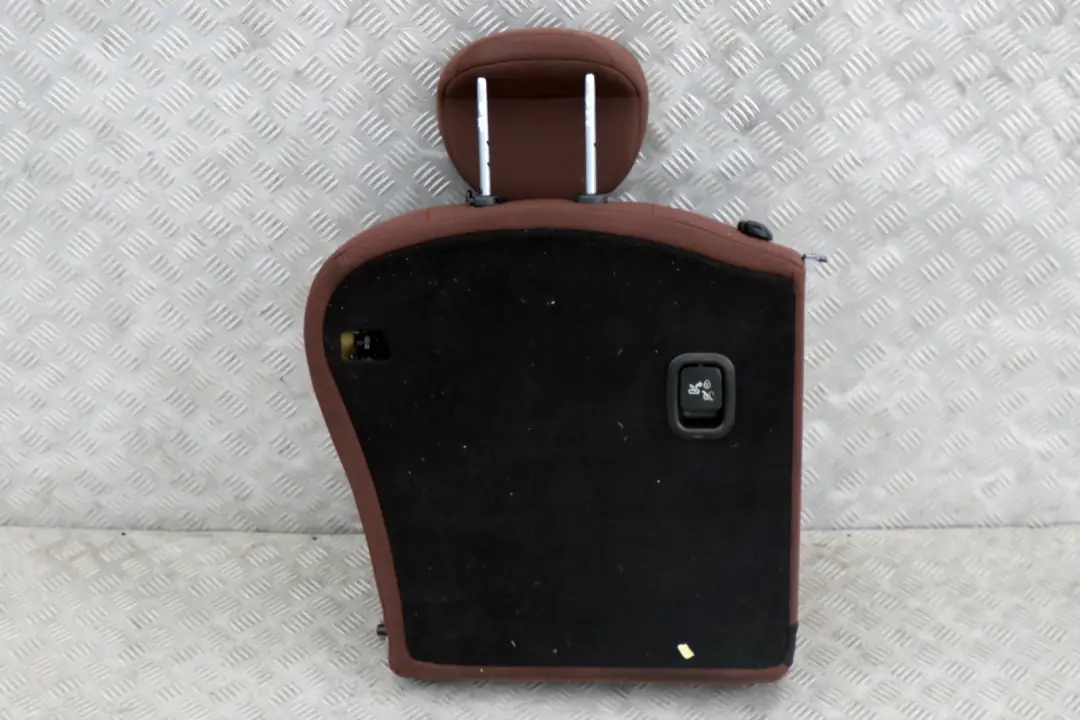 Left N/S Cloth Leather Seat Backrest Hot Chocolate to BMW Mini Clubman R55 Rear with Part number 7233789 BMW Mini Clubman R55 Rear Left N/S Cloth Leather Seat Backrest Hot Chocolate - SKU 7233789 - Part number 7233789