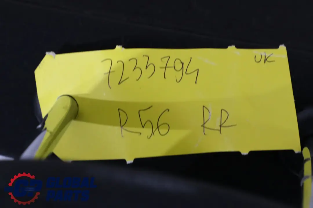 Mini Cooper R55 R56 ASIENTO TRASERO DERECHO RESPALDO De TELA / CUERO ROJO - SKU 7233794 - Número de pieza 7233794