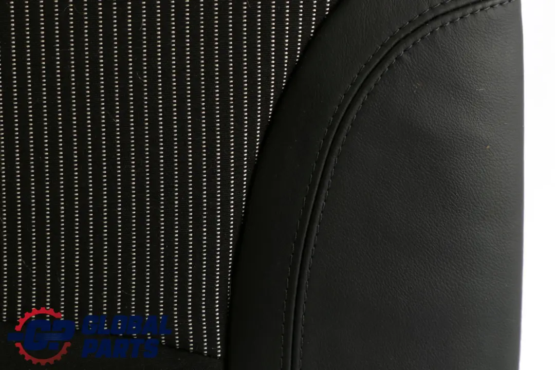 Right O/S Cloth Leather Seat Cushion Backrest Black to BMW Mini Clubman R55 Rear with Part number 7233806 BMW Mini Clubman R55 Rear Right O/S Cloth Leather Seat Cushion Backrest Black - SKU 7233806 - Part number 7233806