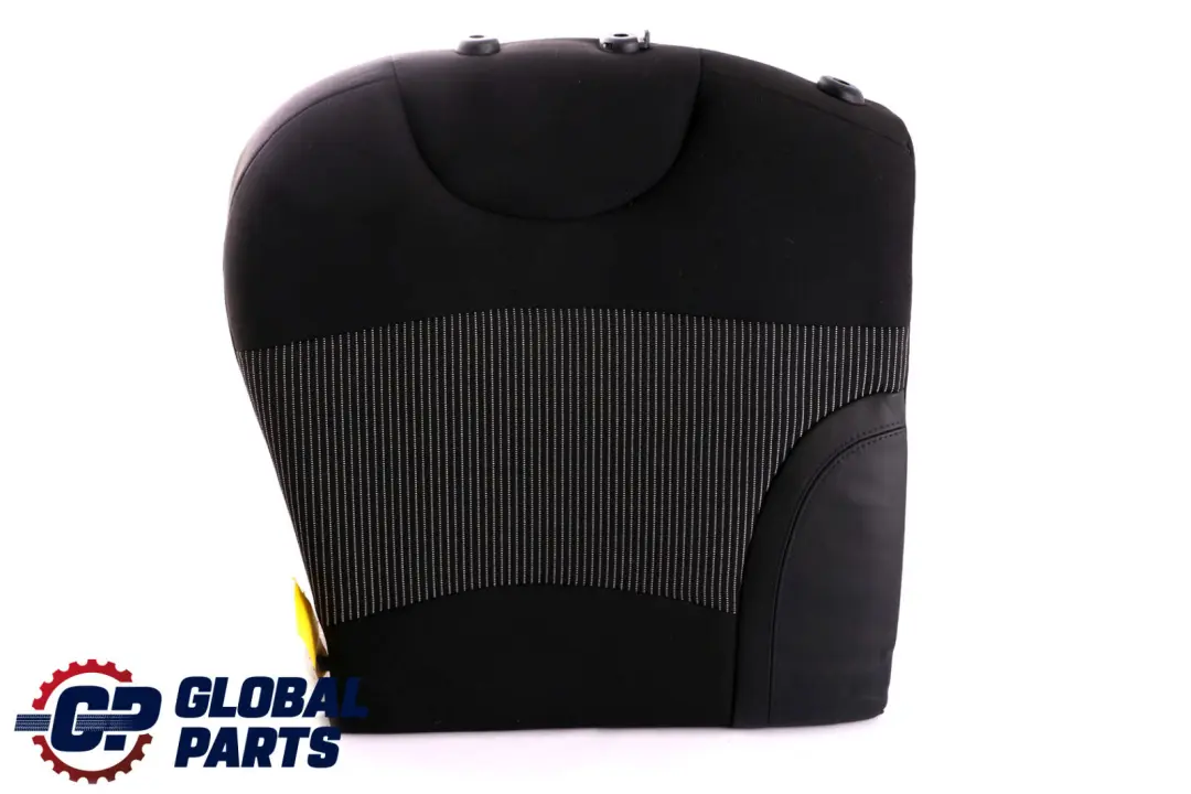 Right O/S Cloth Leather Seat Cushion Backrest Black to BMW Mini Clubman R55 Rear with Part number 7233806 BMW Mini Clubman R55 Rear Right O/S Cloth Leather Seat Cushion Backrest Black - SKU 7233806 - Part number 7233806