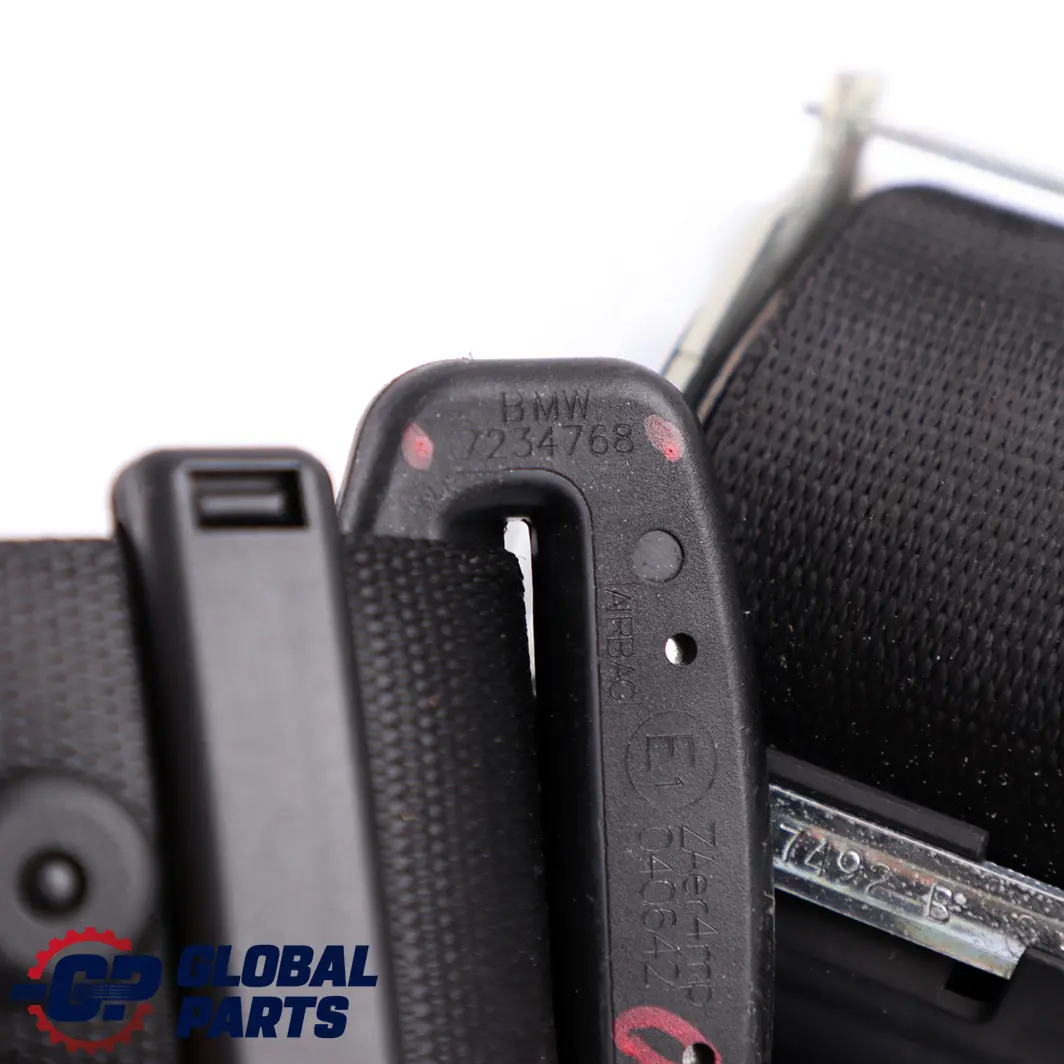 Upper Seat Belt Front Right O/S Driver Side to BMW 3 Series E90 E91 LCI with Part number 7234768 BMW 3 Series E90 E91 LCI Upper Seat Belt Front Right O/S Driver Side - SKU 7234768 - Part number 7234768
