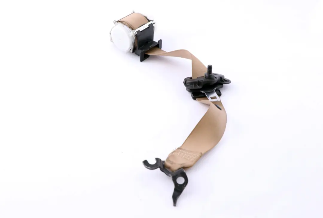 Cinghia superiore con limitatore forza anteriore destro Beige per BMW E90 LCI E90N con numero di parte 7234772 BMW E90 LCI E90N Cinghia superiore con limitatore forza anteriore destro Beige - SKU 7234772 - Numero di parte 7234772