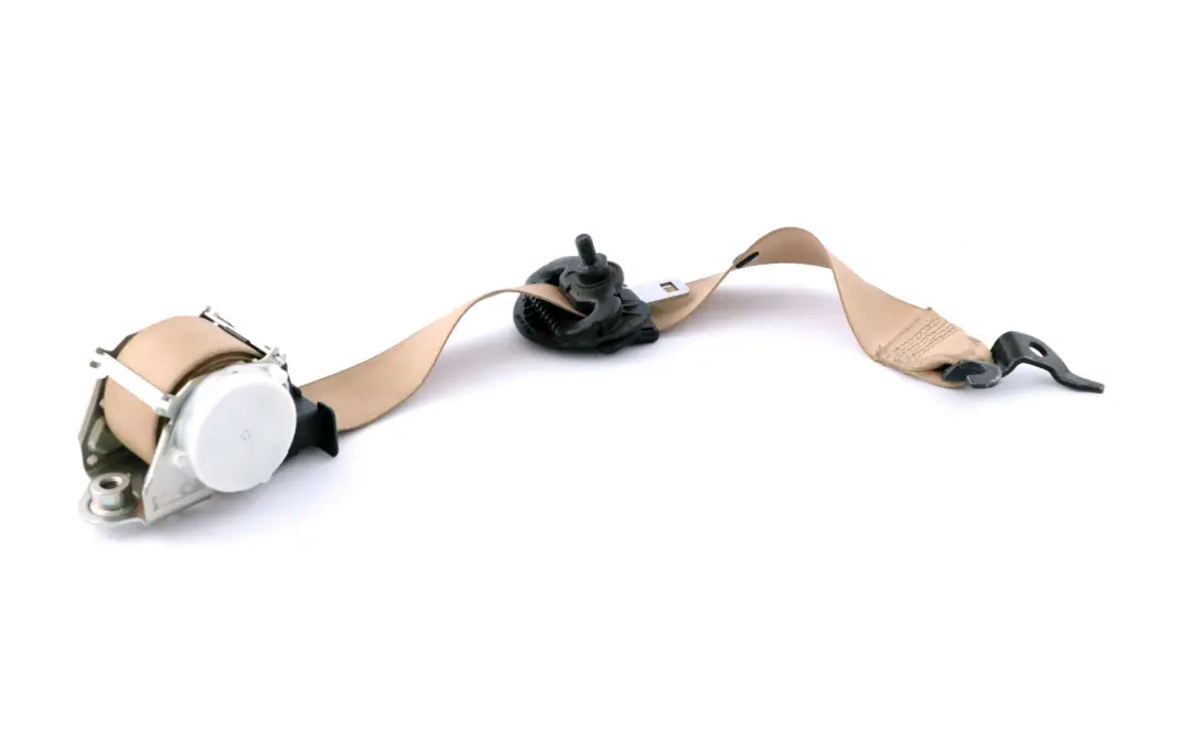 Upper Belt With Force Limiter Front Right O/S Beige to BMW 3 Series E90 LCI E90N with Part number 7234772 BMW 3 Series E90 LCI E90N Upper Belt With Force Limiter Front Right O/S Beige - SKU 7234772 - Part number 7234772