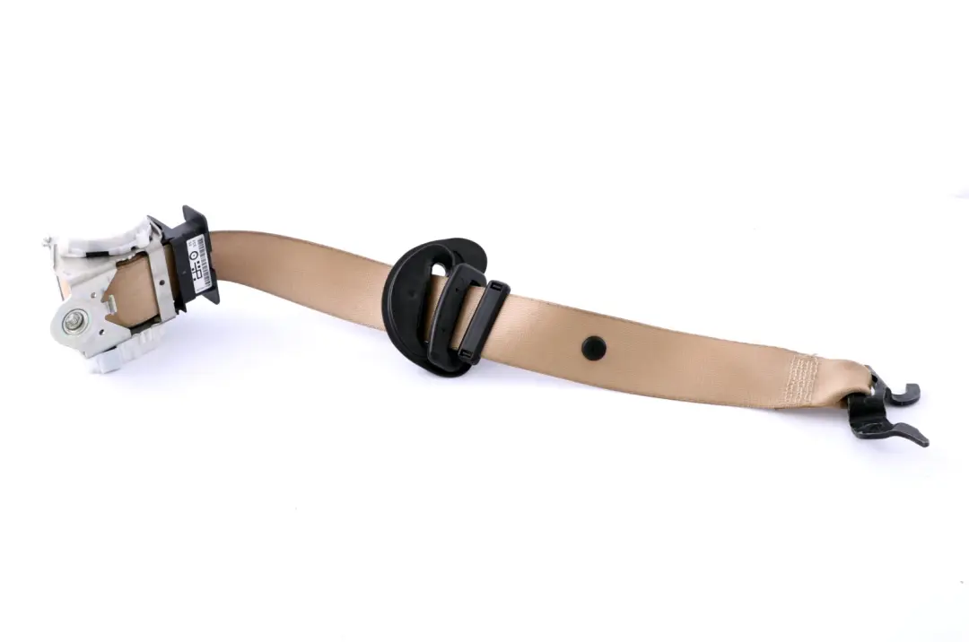 BMW 3 Series E90 LCI E90N Upper Belt With Force Limiter Front Right O/S Beige - SKU 7234772 - Part number 7234772