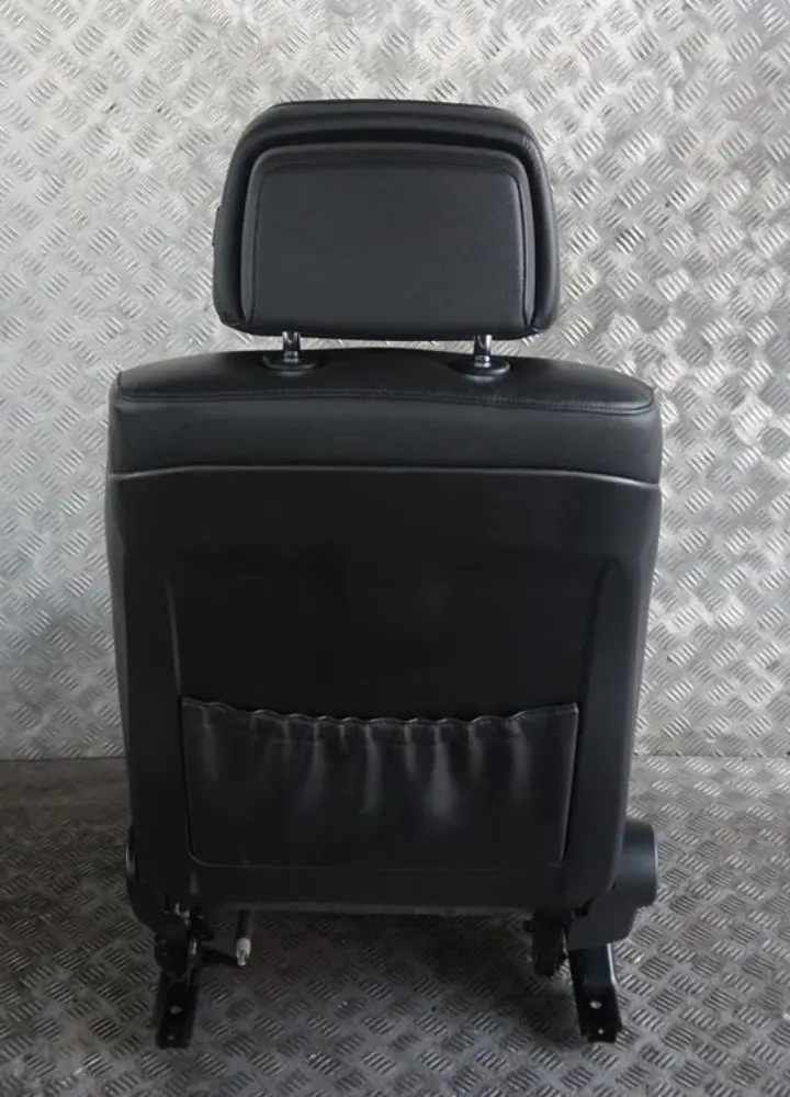 BMW 5 Series E60 E61 LCI Heated Black Leather Front Right O/S Seat - SKU 7238916-1 - Part number 7238916