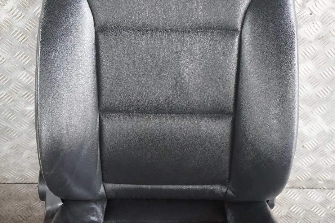 BMW 5 Series E60 E61 LCI Heated Black Leather Front Right O/S Seat - SKU 7238916-1 - Part number 7238916