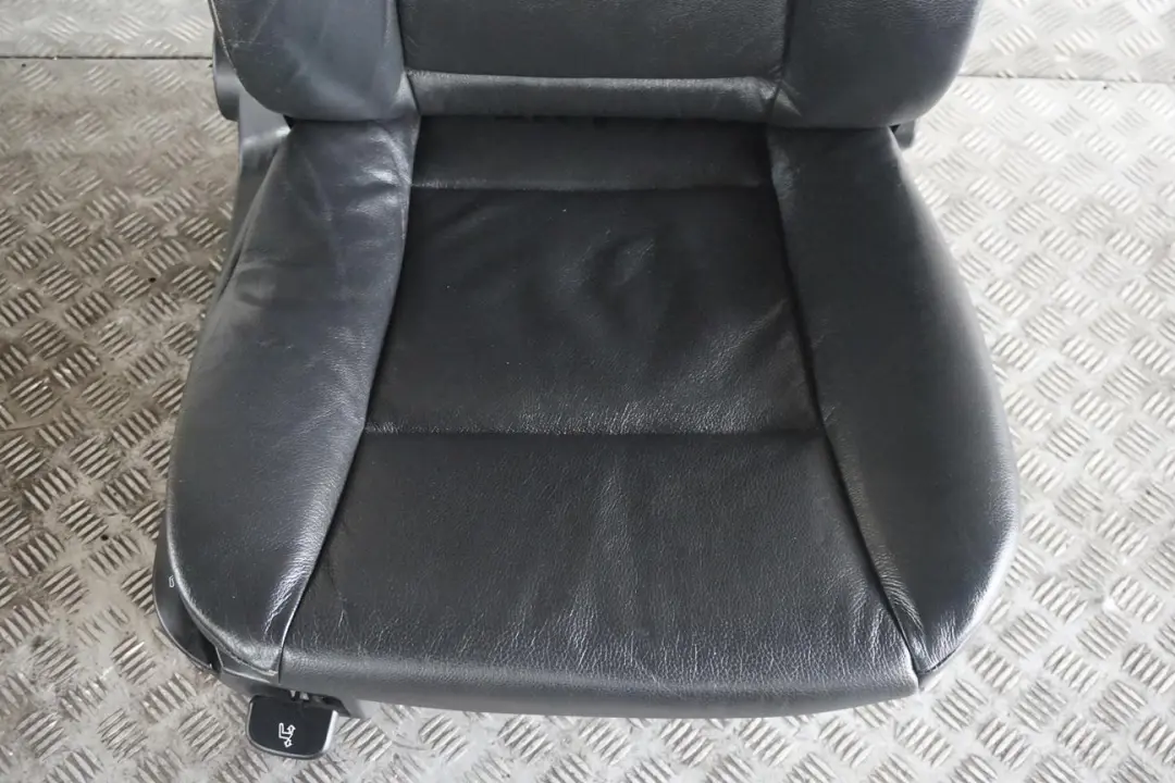 BMW 5 Series E60 E61 LCI Heated Black Leather Front Right O/S Seat - SKU 7238916-1 - Part number 7238916