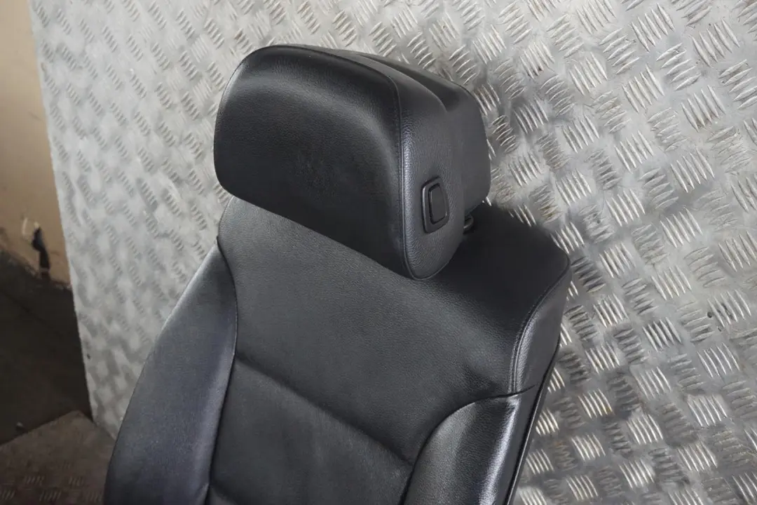 BMW 5 Series E60 E61 LCI Heated Black Leather Front Right O/S Seat - SKU 7238916-1 - Part number 7238916