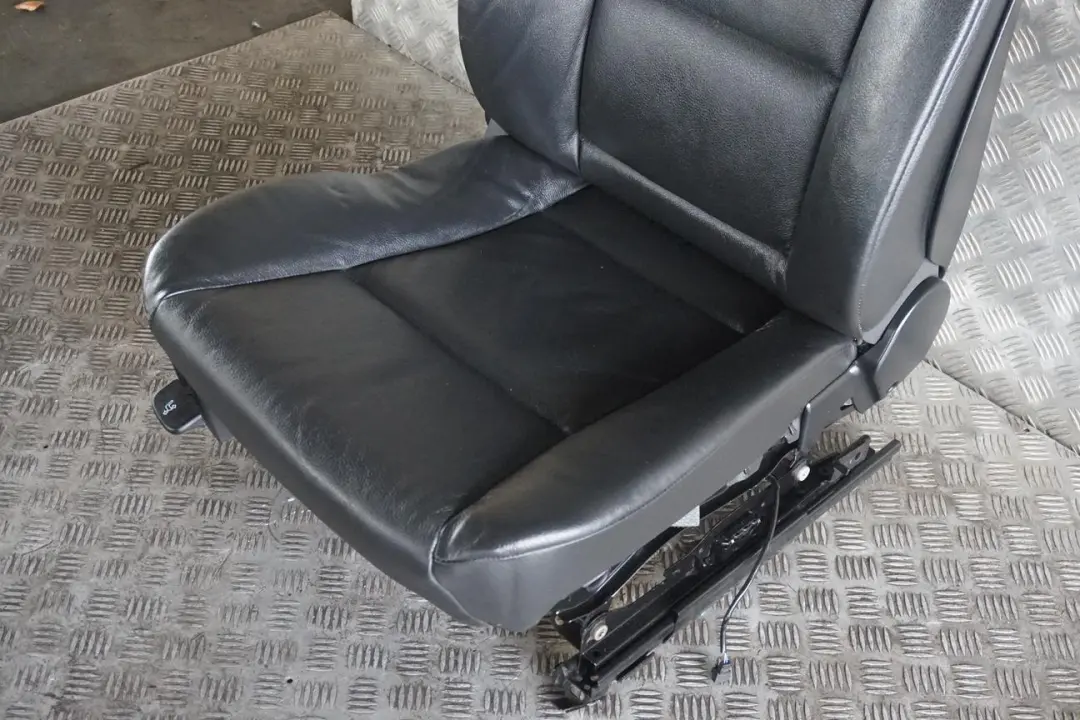BMW 5 Series E60 E61 LCI Heated Black Leather Front Right O/S Seat - SKU 7238916-1 - Part number 7238916
