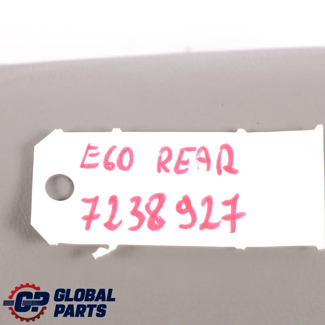 BMW 5 Series E60 E61 LCI Rear Seat Left Right N/O/S Leather Headrest Grey - SKU 7238927 - Part number 7238927