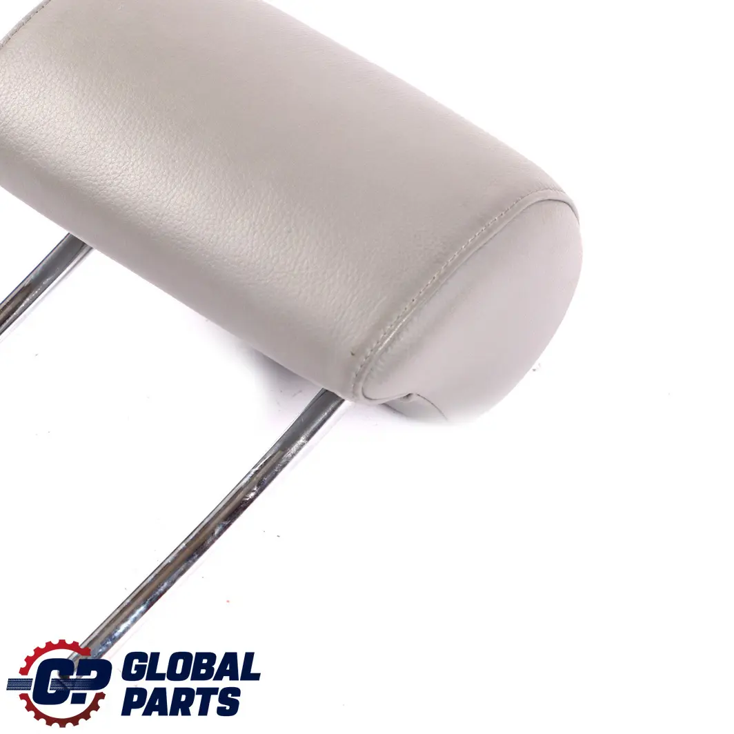 BMW 5 Series E60 E61 LCI Rear Seat Left Right N/O/S Leather Headrest Grey - SKU 7238927 - Part number 7238927