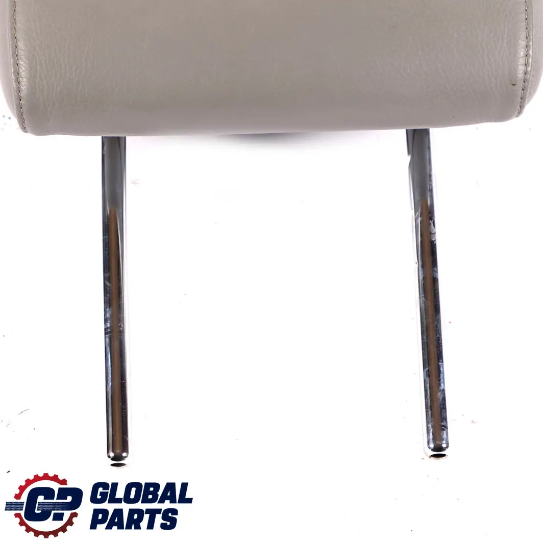 BMW 5 Series E60 E61 LCI Rear Seat Left Right N/O/S Leather Headrest Grey - SKU 7238927 - Part number 7238927